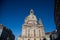 Frauenkirche of Dresden, blue sky, east