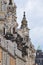 Frauenkirche with view of Dresden`s picturesque old town