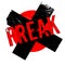 Freak rubber stamp