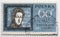 Frederic Chopin on a post stamp