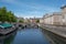 Frederikholms Canal, Marble Bridge and Christiansborg Palace Entrance - Copenhagen, Denmark