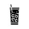 fredo coffee glyph icon vector illustration