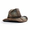 Free 3d Model: Handmade Western Hat With Bronze Patina Style
