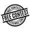 Free Contest rubber stamp