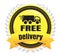 Free Deliver Ecommerce Badge