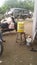 Free drinking water in yellow tin at Maharashtra street , Solapur