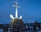 The Free French Memorial monument on River Clyde