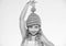 Free knitting patterns. Fall winter season accessory. Childrens knitted hats. Girl long hair happy face white background