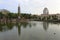 The free life pond of nanputuo temple is near the xiamen university