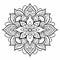 Free Mandala Coloring Page Vector Calm And Serene Beauty