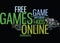 Free Online Game Downloads Text Background Word Cloud Concept