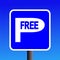 Free parking sign