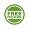 Free pesticide product tag design vector illustration