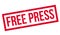 Free Press rubber stamp