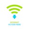 Free public wi-fi vector icon