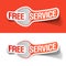 Free service labels