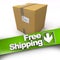 Free shipping, cardboard box