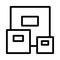 Free shipping cardboard icon. flat illustration of free shipping cardboard vector icon for web
