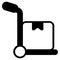 Free shopping black filled line icon, Black Friday glyph style store or market shopping commerce, shop sale icon design