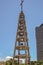 Free standing spire of Catedral Metropolitana de Sao Sebastiao, Rio de Janeiro, Brazil