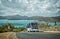 Free tourist bus on Hamilton Island