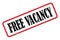 Free vacancy stamp