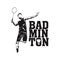 Free Vector Badminton Player Illustrations