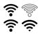 Free wi-fi isolated logo