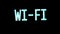 Free WiFi icon symbol. wifi zone. Animation