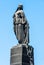 Free Woman statue, depicting Azeri woman symbolically throwing off her hijab, in Baku, Azerbaijan