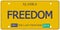 Freedom Alaska License Plate
