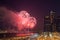 Freedom Festival Fireworks light up the skies in front of the GM Renaissance Center in Detroit, Michigan