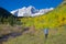 Freedom at Maroon Bells