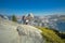 Freedom woman at Glacier Point