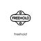 Freehold icon. Trendy modern flat linear vector Freehold icon on