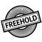 Freehold rubber stamp
