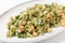 Freekeh chickpea salad