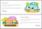 Freelance and Distant Work Web Vector Illustration