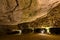 Freemasons hall underground chamber of Zedekiahâ€™s Cave - King Solomonâ€™s Quarries - under Jerusalem Old City, Israel