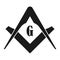 Freemasons vector icon