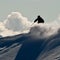 Freeride in Caucasus mountains