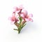 Freesia 3d Cartoon Icon In Clay With Hd Isometric Spotlight