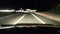 Freeway Drive Night Timelapse