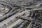Freeway Roads and Bridges Aerial Los Angeles