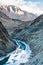 Freeze river. Chadar Trek. Zanskar Valley. Leh Ladakh