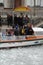 FREEZING WEATHER IN DENMARK_BOAT TOURISTS