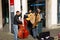 Freiburg im Breisgau, Germany - 11 09 2012: Multi-national music band play on the street.