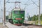 Freight retro electric locomotive VL8 number 1642. Locomotives VL8 were made since 1956 year