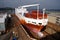 Freight ship in dock in Falmouth,UK