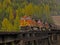 Freight Train Crossing Trestle